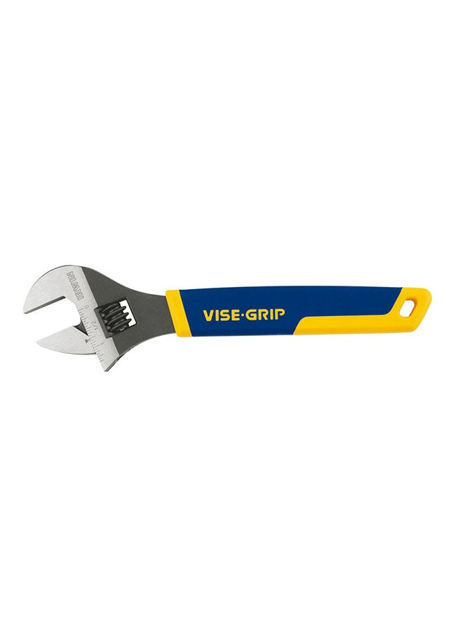 IRWIN Visegrip Adjustable Wrench Blue/Yellow/Silver