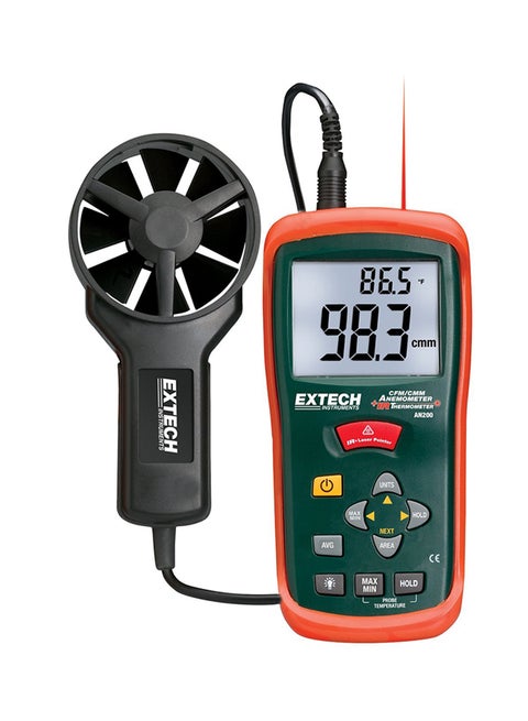 Mini Thermo-Anemometer With Built-In Infrared Thermometer An200