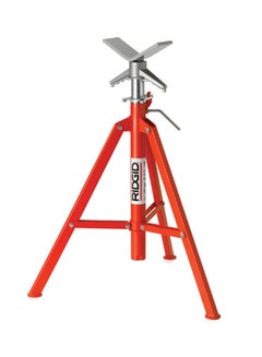 V Head Pipe Stands Red/Silver