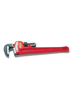 RIDGID Heavy Duty Pipe Wrench Red 