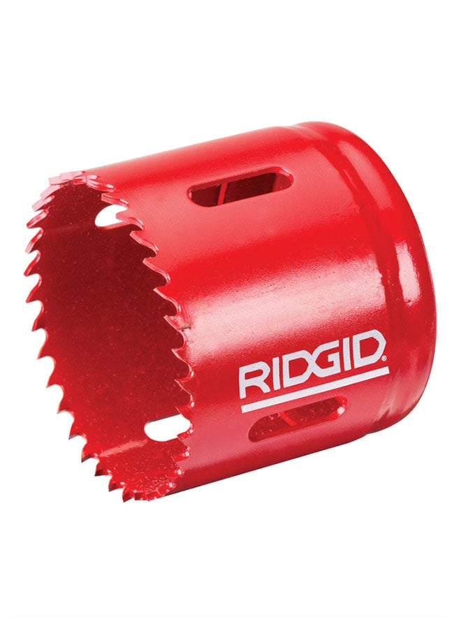 ريدجيد منشار تنقيب مستدير ثنائي المعدن أحمر