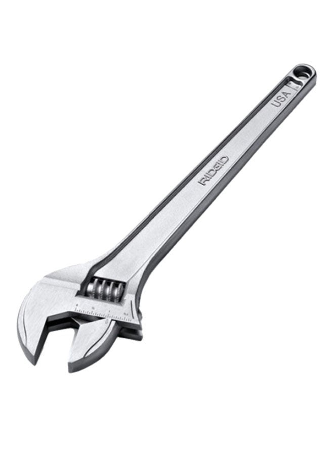 ريدجيد مفتاح ربط قابل للضبط فضي 15بوصة