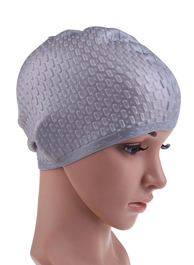 كونكويست غطاء رأس من السيليكون للسباحة One Size - Image 2
