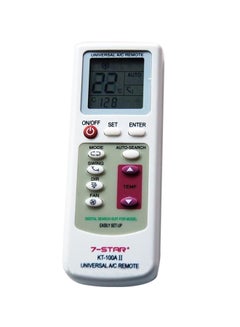 Compact Universal AC Remote K100A2 White