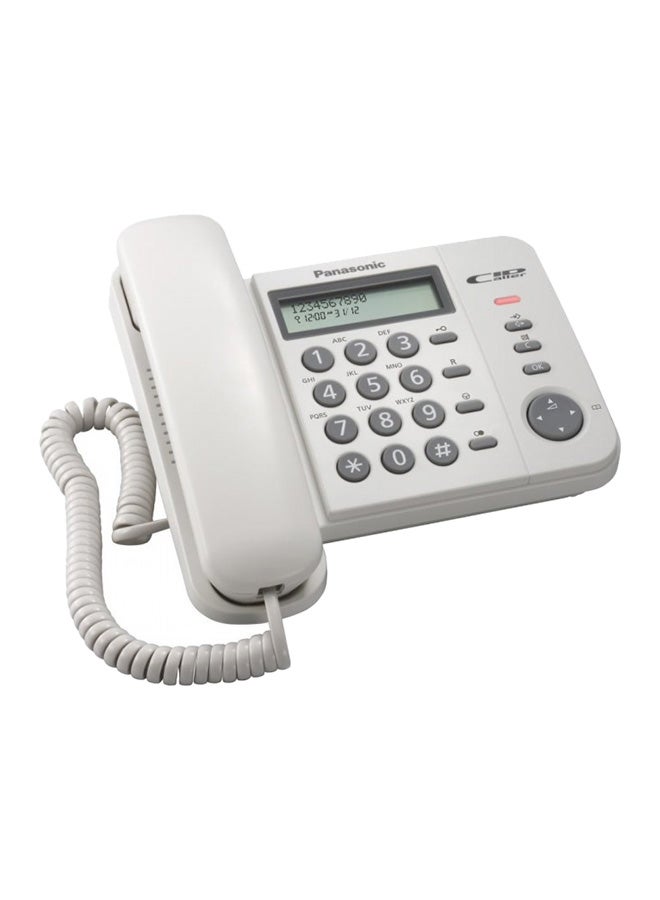 Panasonic KX-TS580MX Corded Landline Phone White