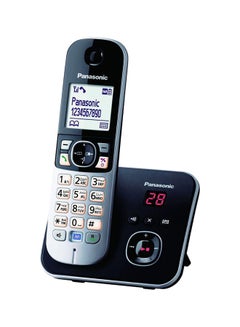 Panasonic KX-TG6821-UEB Cordless Landline Phone Black 