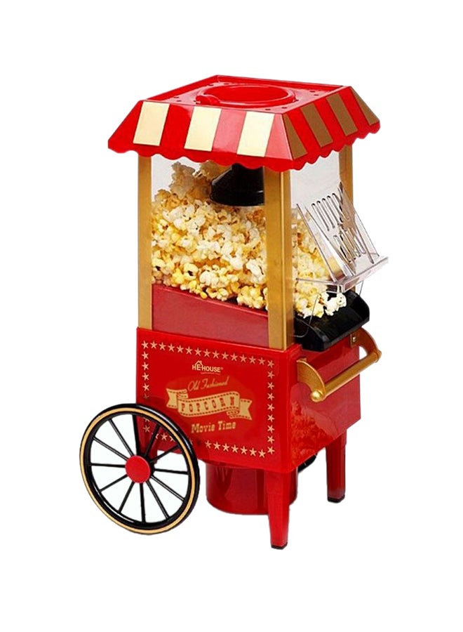 He House Electric Popcorn Maker 1200W 6007-200481 Red  - Image 1