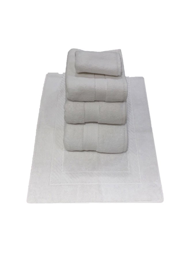 Notte Bianca 5-Piece Towel Set White - Image 1