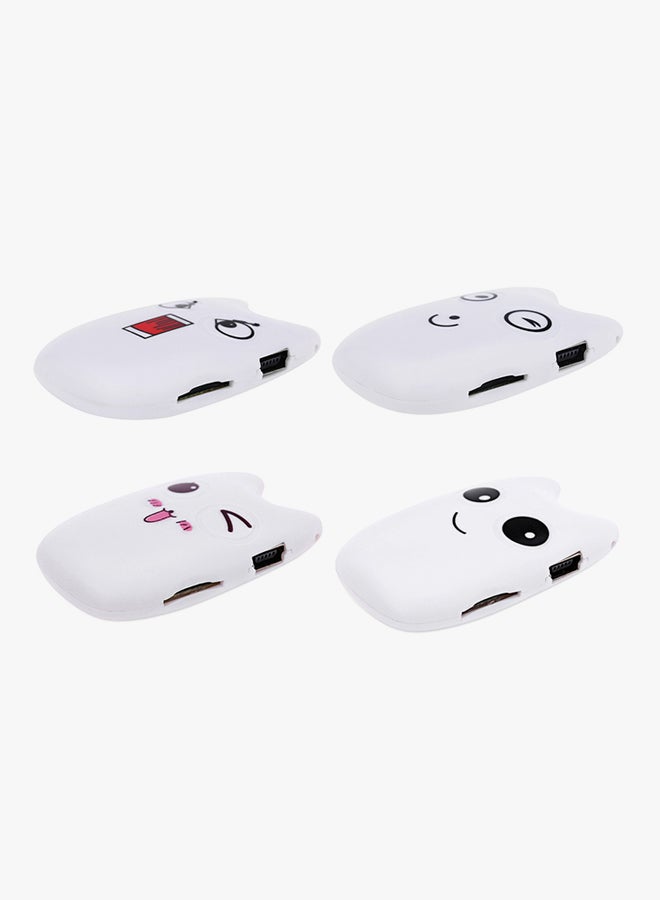 Cartoon Pattern MP3 Player A1 White  - Image 5