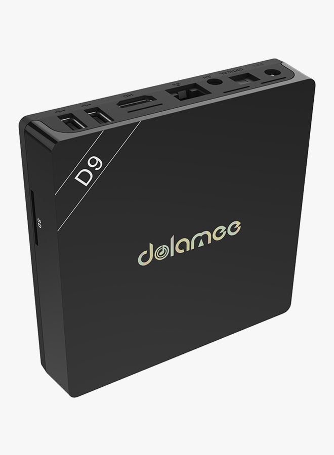 dolamee - D9 Android 6.0 Octa-Core TV Box D9 Black - Image 1