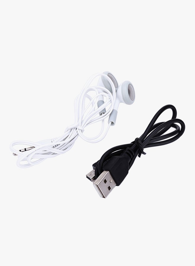 Generic - Crack Pattern Portable MP3 Player With Flash LED Light HQ-NO8536503 Green - Image 1