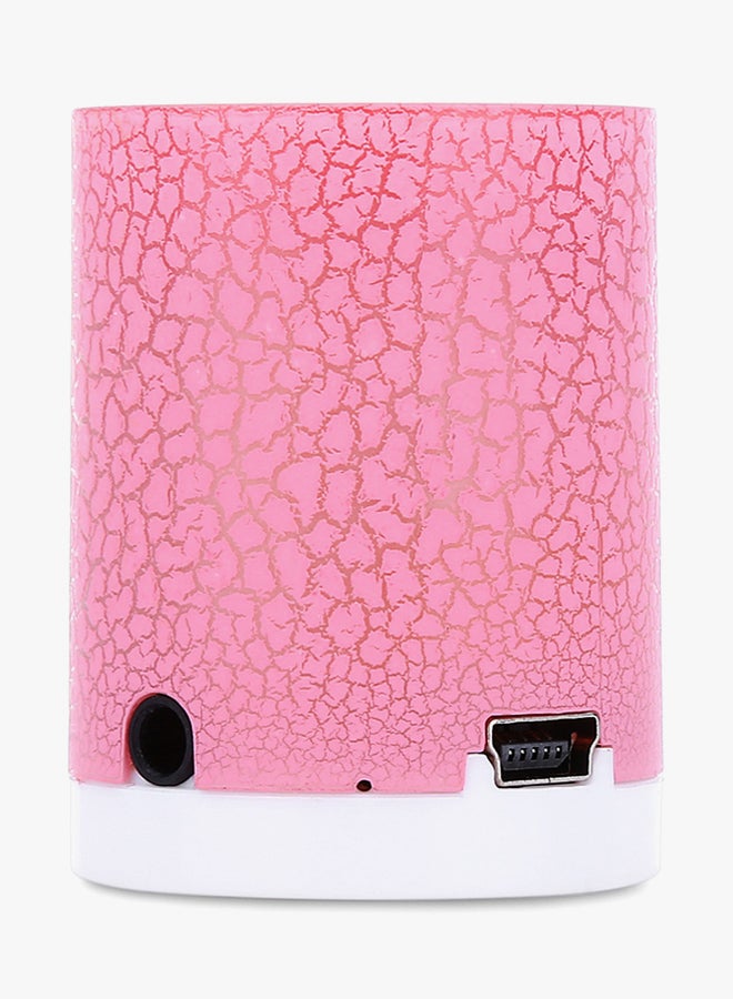 Crack Pattern Portable MP3 Player With Flash LED Light HQ-NO8536502 Pink  - Image 2