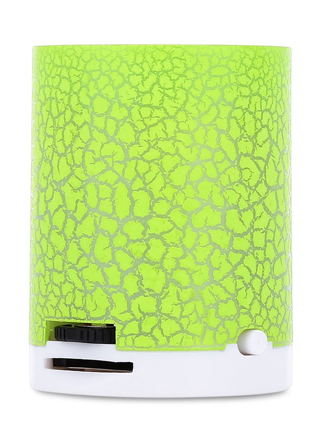 Generic - Crack Pattern Portable MP3 Player With Flash LED Light HQ-NO8536503 Green - Image 1