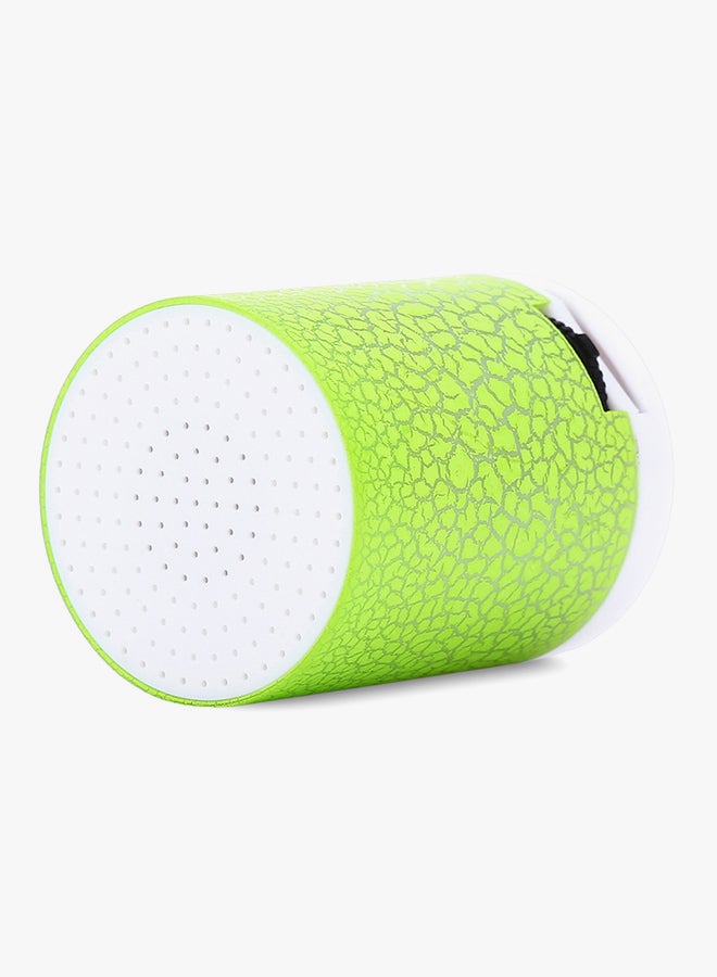 Generic - Crack Pattern Portable MP3 Player With Flash LED Light HQ-NO8536503 Green - Image 1