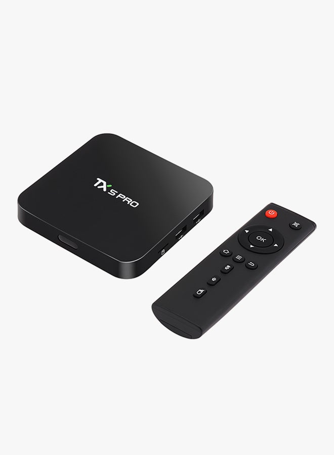 TX5 Pro Android 6.0 Dual Band Wi-Fi TV Box - UK Plug TX5 Pro Black  - Image 3