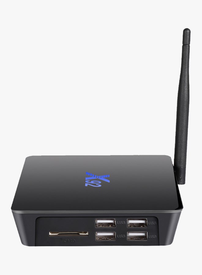 Android 6.0 Octa-Core Smart TV Box - UK Plug X92 Black