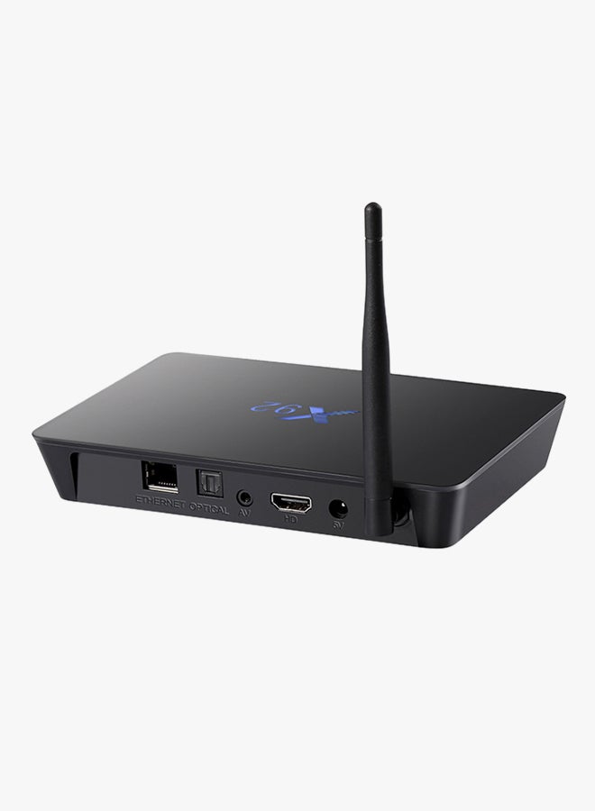 Android 6.0 Octa-Core Smart TV Box - UK Plug X92 Black