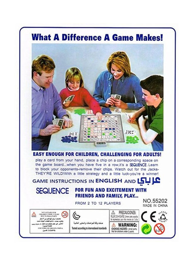 Generic - Sequence Board Card Coins Game - Image 1