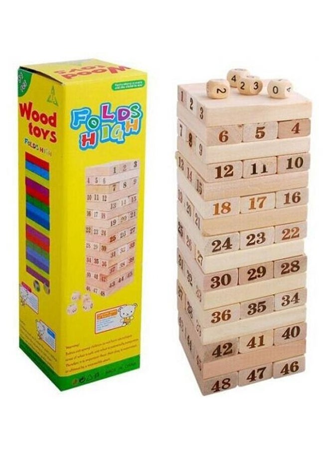 48-piece Folds High Building Block Set - Image 1