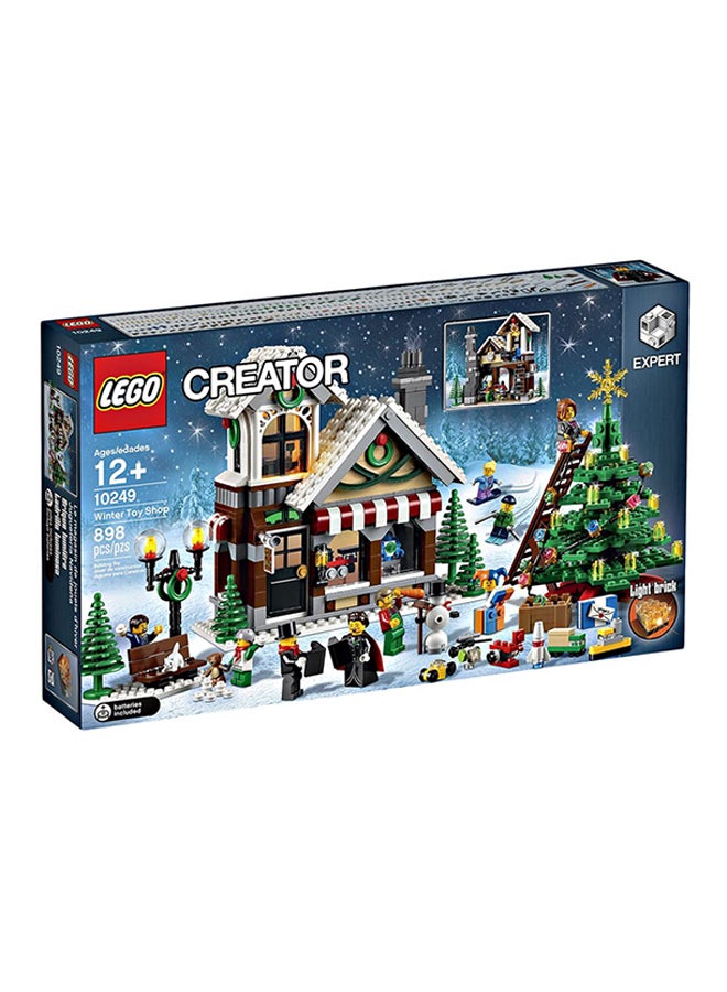 LEGO - 10249 898-Piece Winter Toy Shop Building Set 10249 898 12+ Years - Image 1