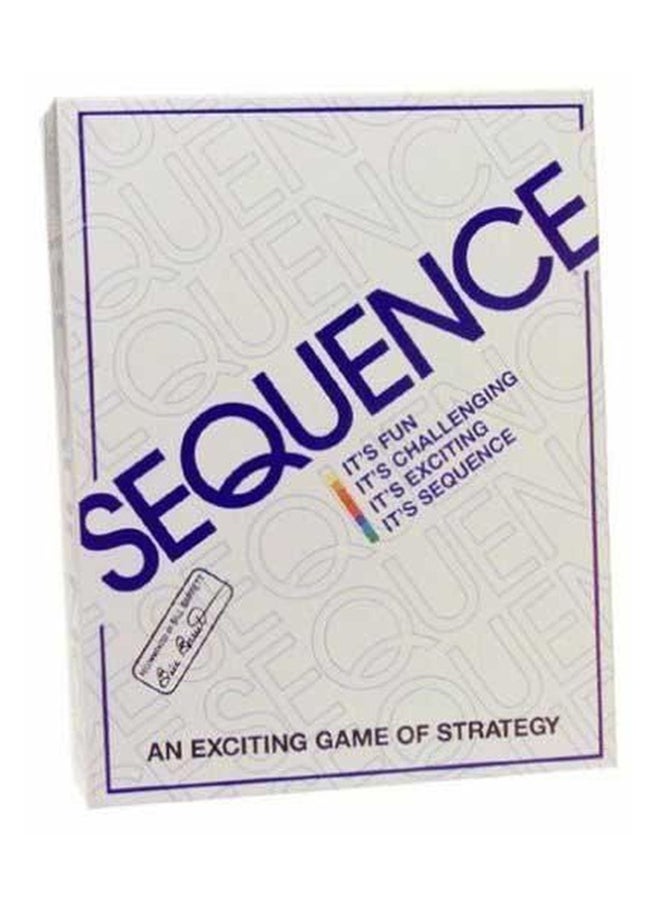 SEQUENCE Strategy Board Game 