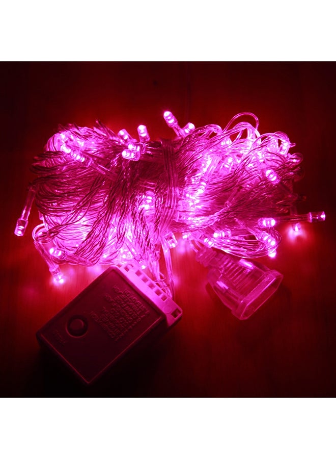 مجموعة من 100 خيط من مصابيح LED للزينة وردي 1000Ø³Ù†ØªÙŠÙ…ØªØ±  - Image 2