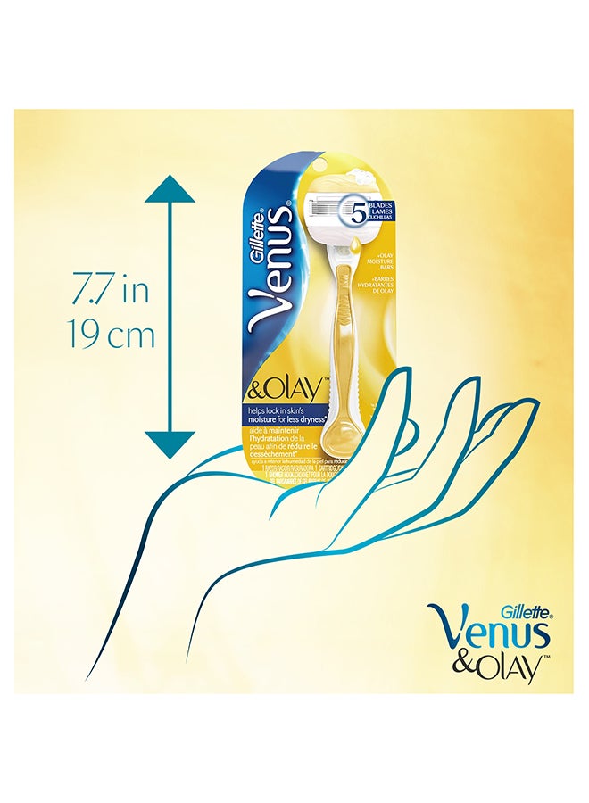 Venus - Gillette And Olay Razor Blade Refills, 4 Count - Image 1