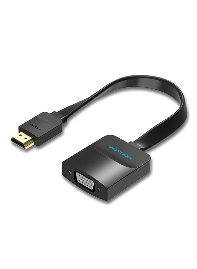 VENTION Micro HDMI To VGA Cable Adaptor Black