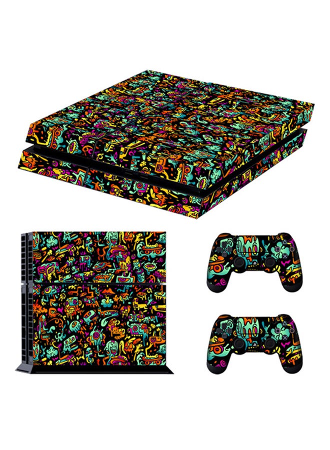 DATA FROG Skin Sticker For PlayStation 4