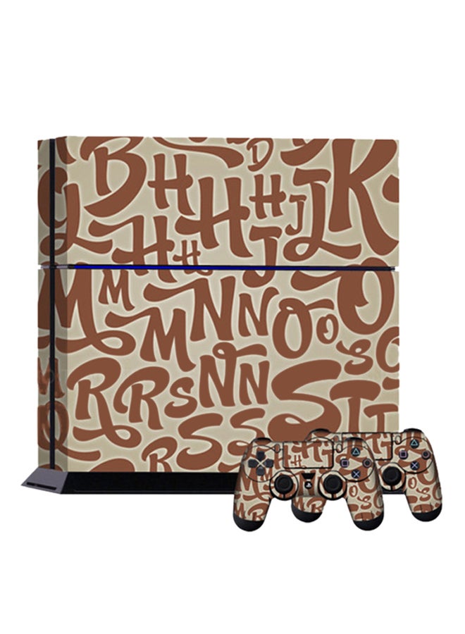 DATA FROG Skin Sticker For PlayStation 4