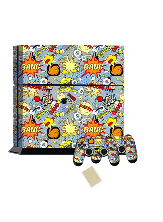 DATA FROG Skin Sticker For PlayStation 4