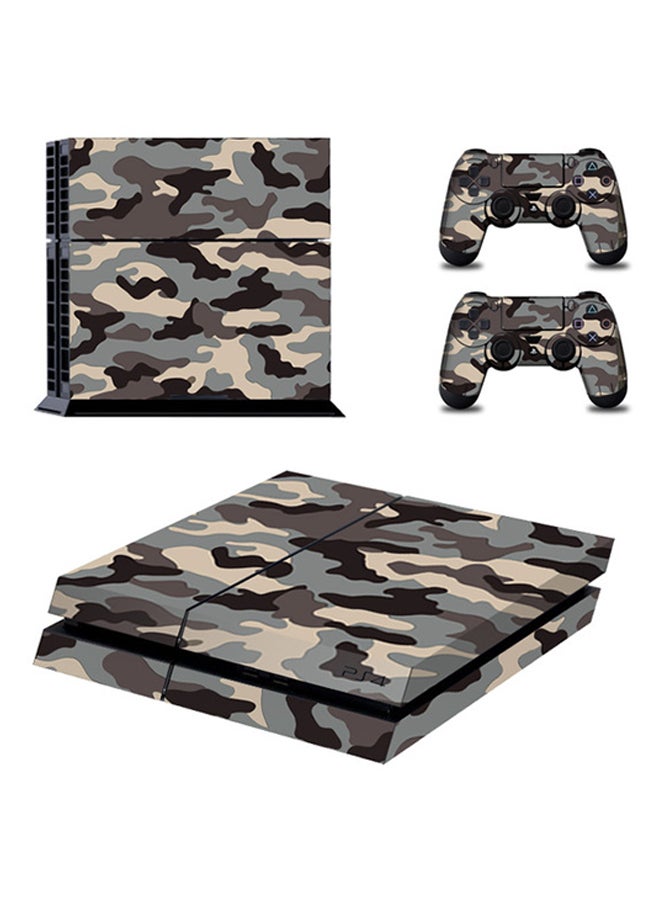 DATA FROG Console And Controller Sticker Set For PlayStation 4 