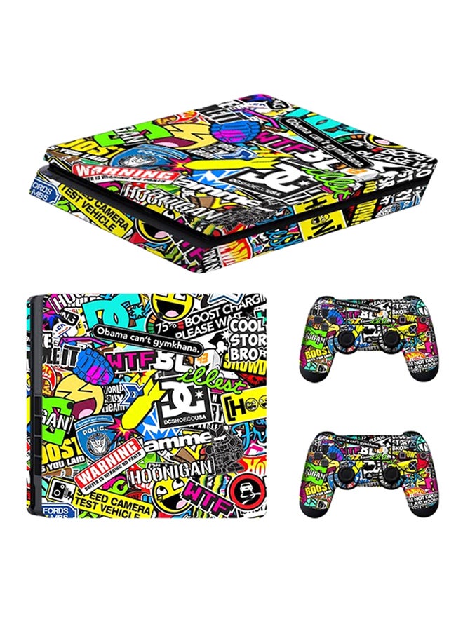 DATA FROG - Custom Console And Controller Skin Sticker For PlayStation 4 - Image 1