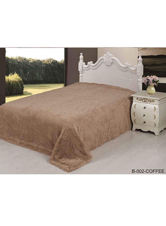 Senoures Classic Blanket Velvet Coffee 220x200cm