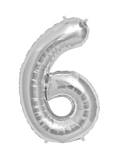Goldedge Number 6 Helium Foil Balloon 32inch 