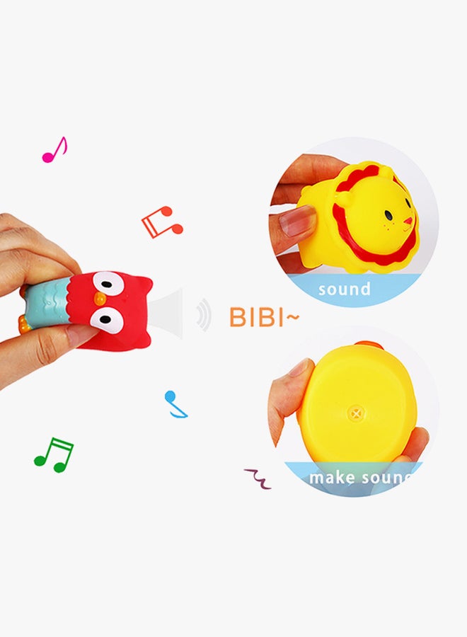 بيينس ألعاب تصدر صوتاً لحوض الاستحمام مكونة من 7 قطع - Image 2