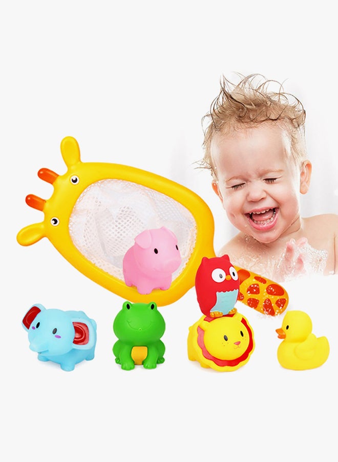 بيينس ألعاب تصدر صوتاً لحوض الاستحمام مكونة من 7 قطع - Image 3