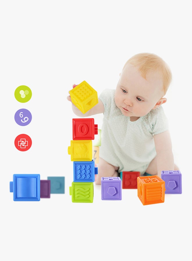 بيينس عضاضة أسنان ملوَّنة على شكل كتلة - Image 3