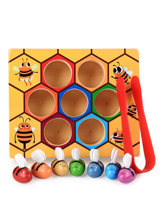 Candywood Wooden Bee Clip Out Toy  - Image 1