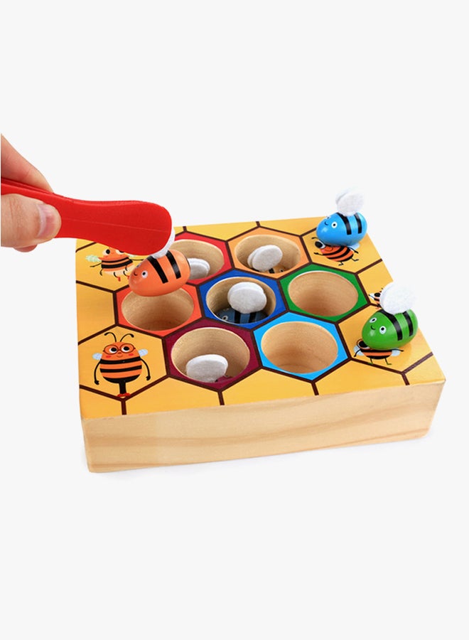 Candywood Wooden Bee Clip Out Toy  - Image 2