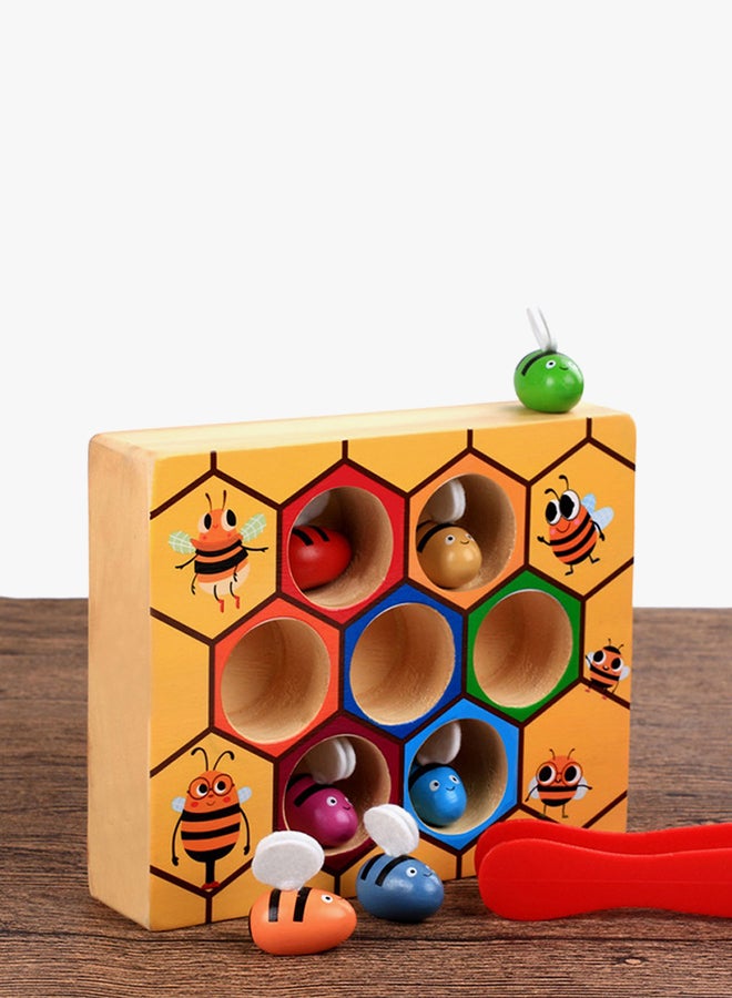 Candywood Wooden Bee Clip Out Toy  - Image 3