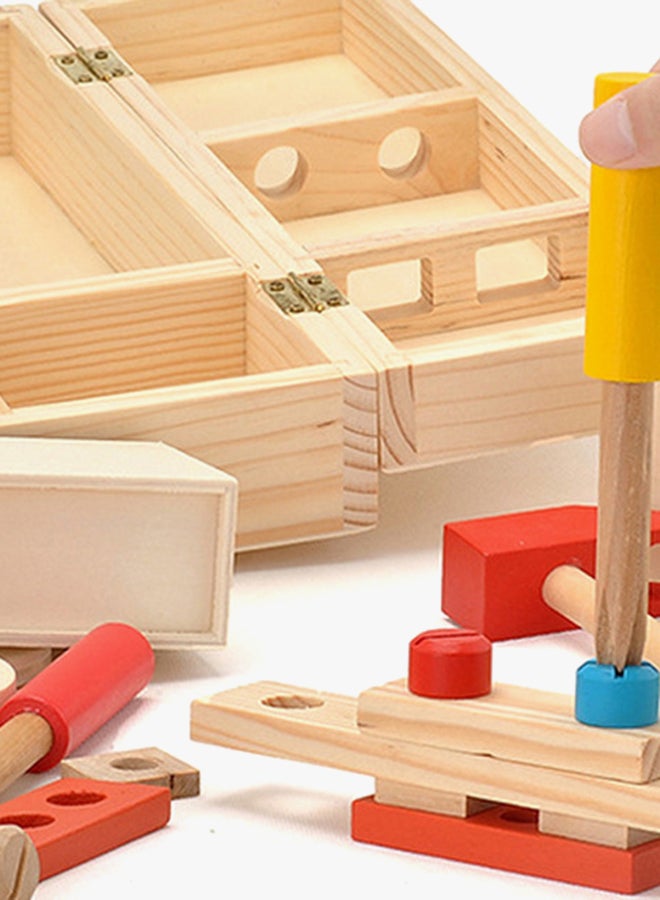 Candywood Wooden Pretend Play Tool Set - Image 4