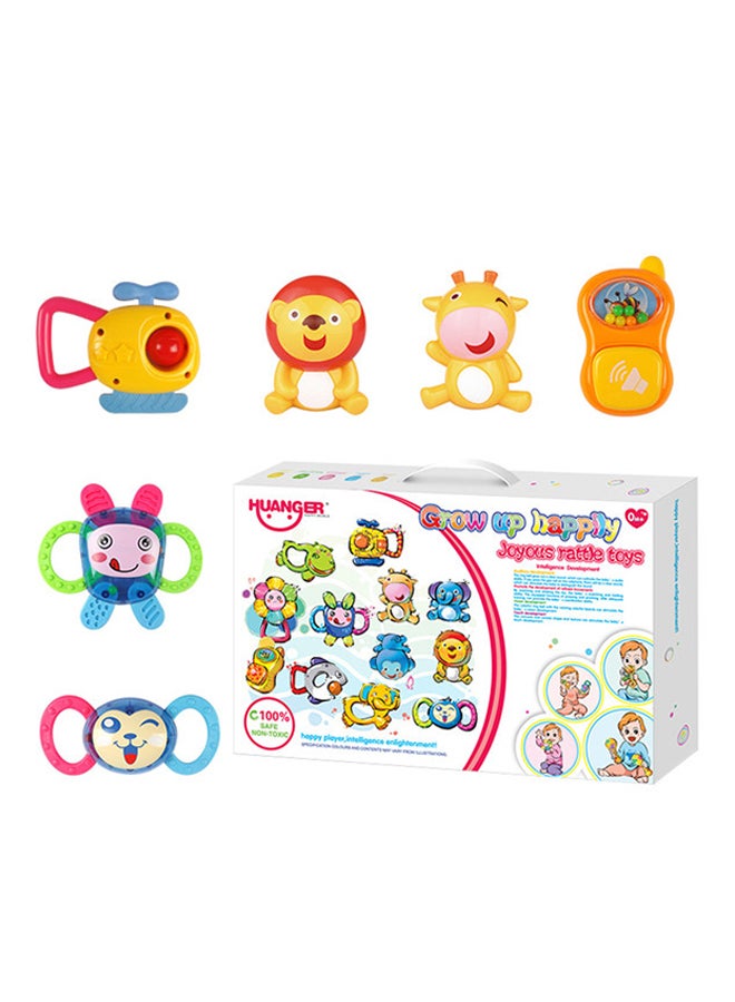 HUANGER 6-Piece Handbell Rattle Shaker