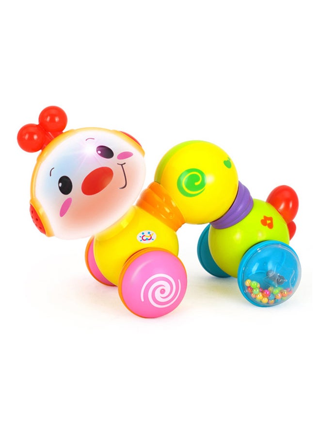 HUILE TOYS - Electric Musical Inchworm Toy With Light - Image 1