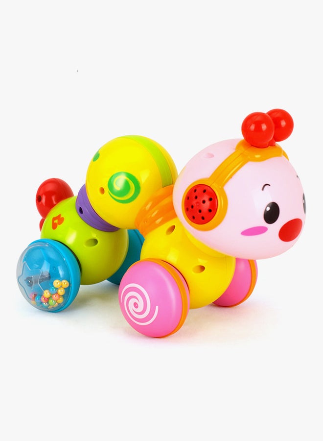 HUILE TOYS - Electric Musical Inchworm Toy With Light - Image 1