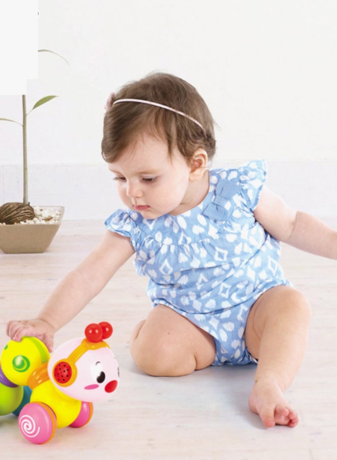 HUILE TOYS - Electric Musical Inchworm Toy With Light - Image 1