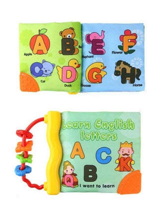 Baby Cloth Book With Shake Bell Ring Rattles Teether Early Development Toy - v1521093172/N13565862A_1