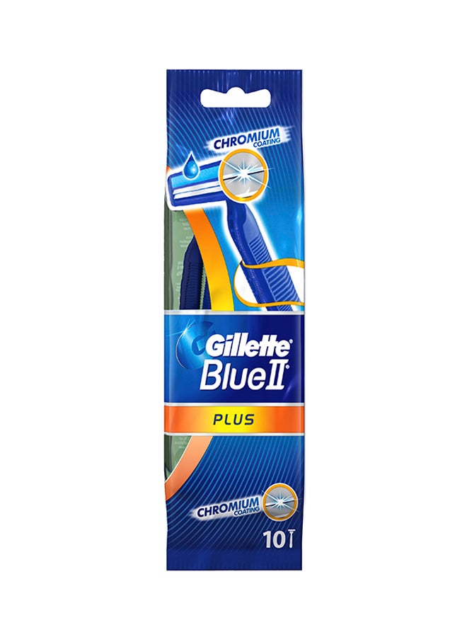 حزمة من 10 شفرات حلاقة بلو 2 للاستخدام مرة واحدة - Image 2
