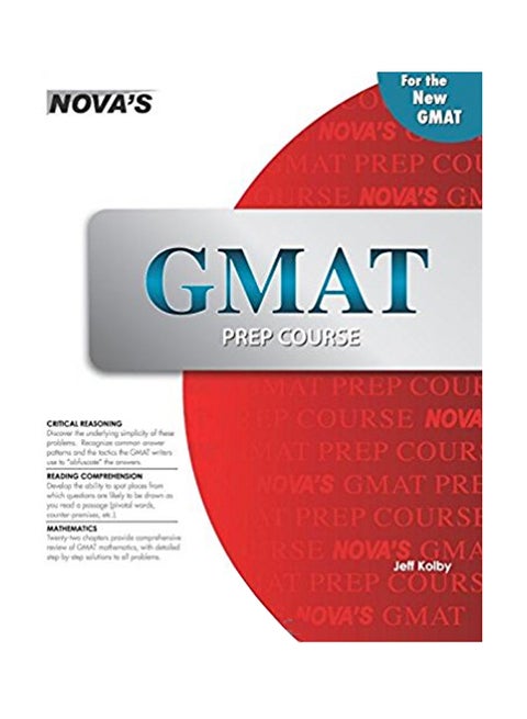 GMAT Prep Course printed_book_paperback english - 1/8/2017