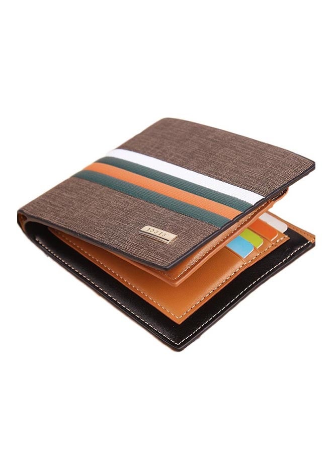 Bifold Wallet With Money Clip Multicolor